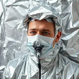 papel alumínio no RG