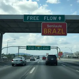 pedágio free flow