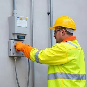 instalação de linhas elétricas
